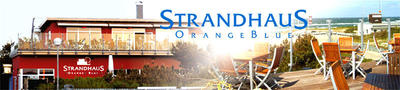 Strandhaus Orange Blue